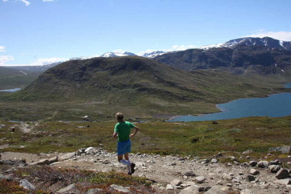 Nordskar og Øvre-Helland først over Besseggen i uventet praktvær IMG_7607.jpg