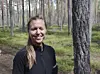Marte Pedersen kunne smile fornøyd etter å ha forbedra sin egen løyperekord. (Foto: Runar Gilberg)