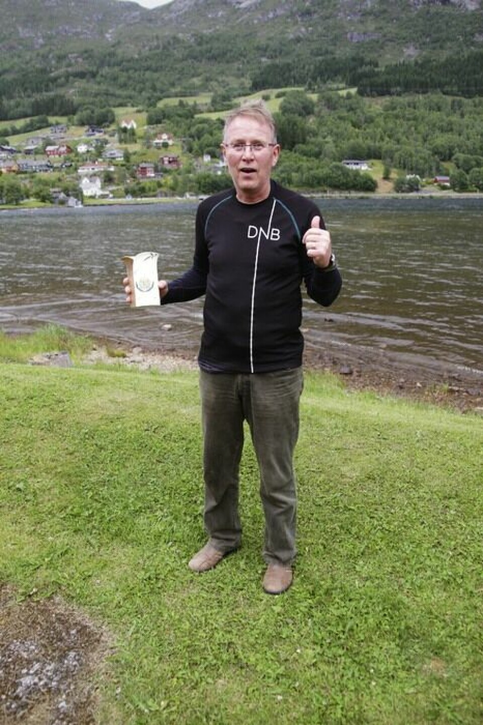 Marius Vedvik med norsk bestenotering på 5 km i Jølster 100_halvmaraton