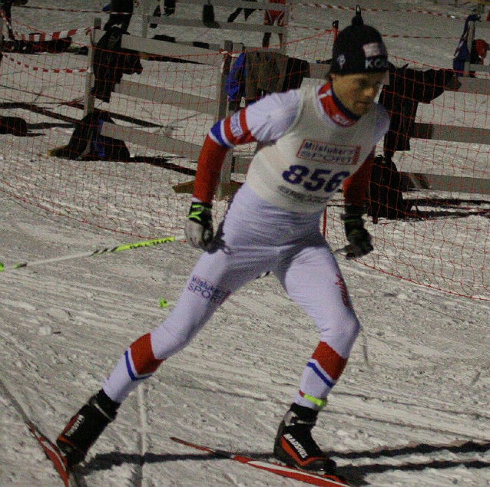 282 gikk fristil i Holmenkollen Erling_Christiansen