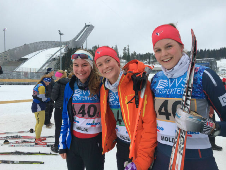 120 lag fullførte Persbråten Skistafett Valler_vgs_tredjeplass_640.jpg