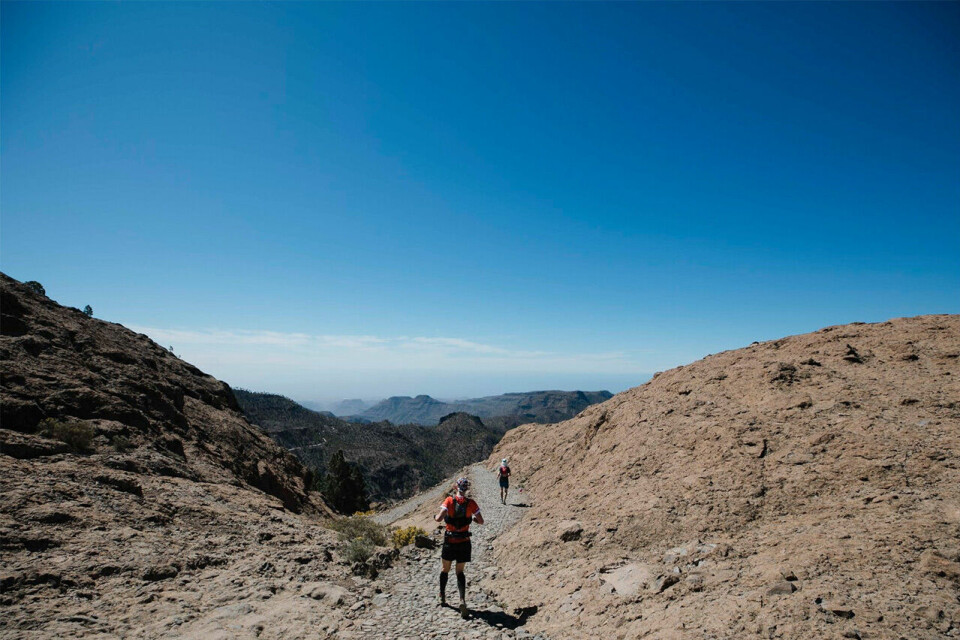 31 norske fullførte en av distansene i Transgrancanaria Transgrancanaria-fjell_ingress.jpg