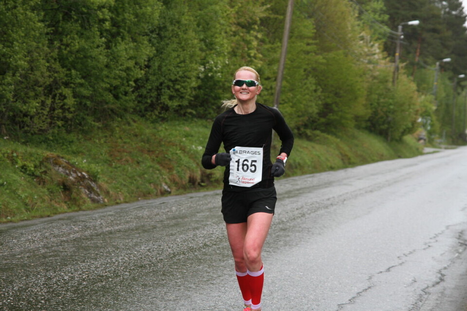 Richard Reichel vant maraton i Ålesund Louise_Skak
