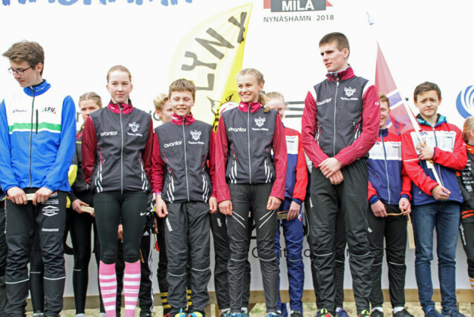 10mila: Nydalen nr. 2 i ungdomsklassen i Sverige nsk_pall_640x427
