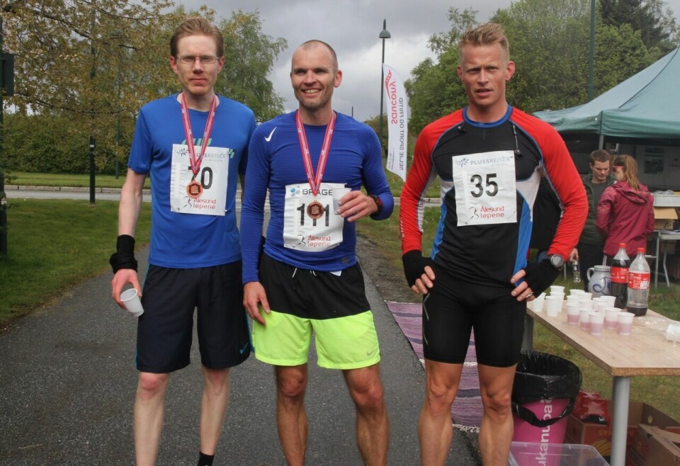 Richard Reichel vant maraton i Ålesund Halv_trebeste_menn