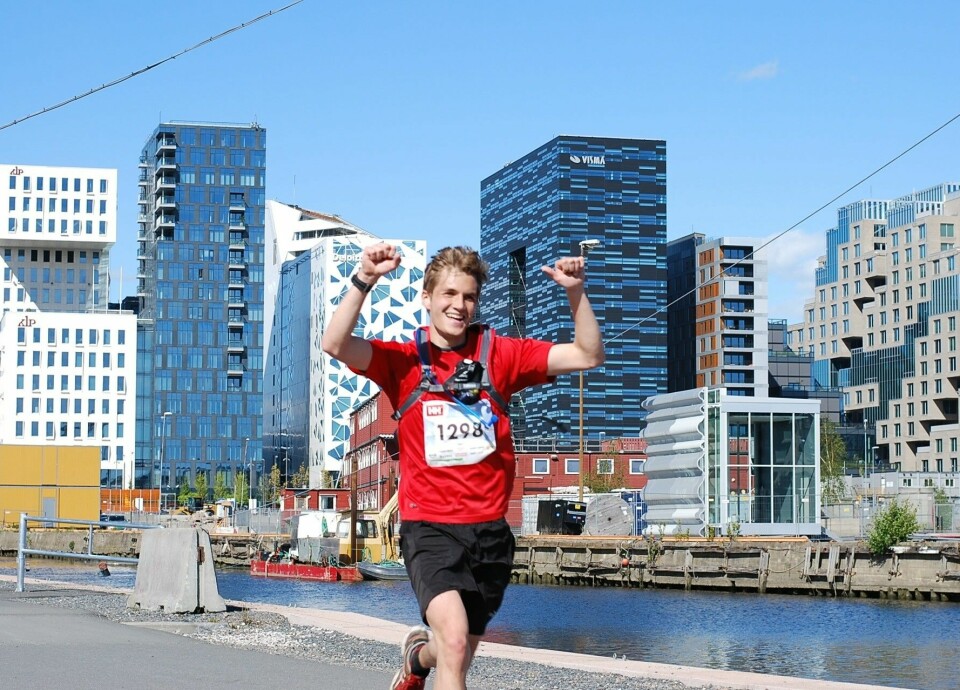 I år skal inntil 2500 løpere juble mot mål, slik Jan Reifenröther gjorde i fjor (foto: Marit Karlsen). I år skal inntil 2500 løpere juble mot mål, slik Jan Reifenröther gjorde i fjor (foto: Marit Karlsen).