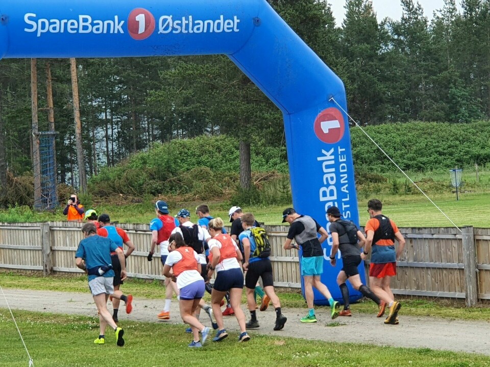 Solan Gundersens Bergmaraton nesten i hundre i første forsøk Start 48 km.jpg
