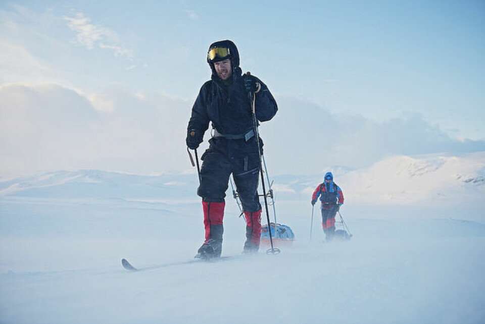 «Verdens hardeste skirenn» - Expedition Amundsen endte mer spennende enn noen gang Two_atlethes_on_their_way_towards_Checkpoint_Litlos_Foto_Agurtxane_Concellon.jpg