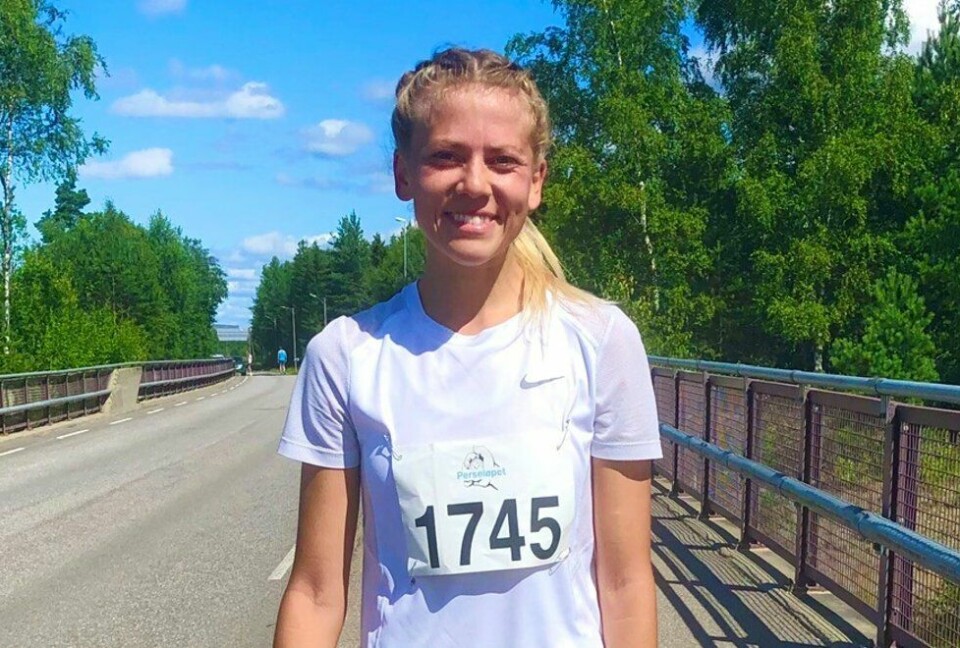 Camilla Bønøgård vant første gang hun løp maraton Camilla Bønøgård
