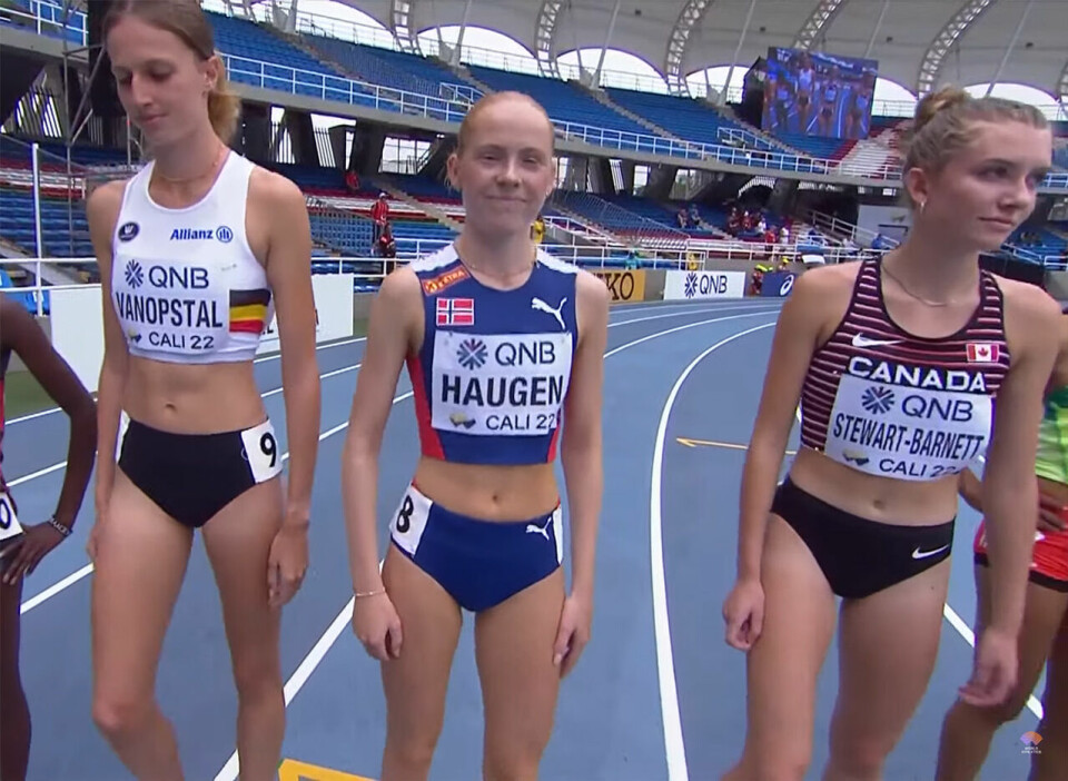 Ingeborg Østgård er klar for VM-finale, mens Ina Halle Haugen røk ut med liten margin 1500m-kvinner-Ina-Halle-Haugen.jpg