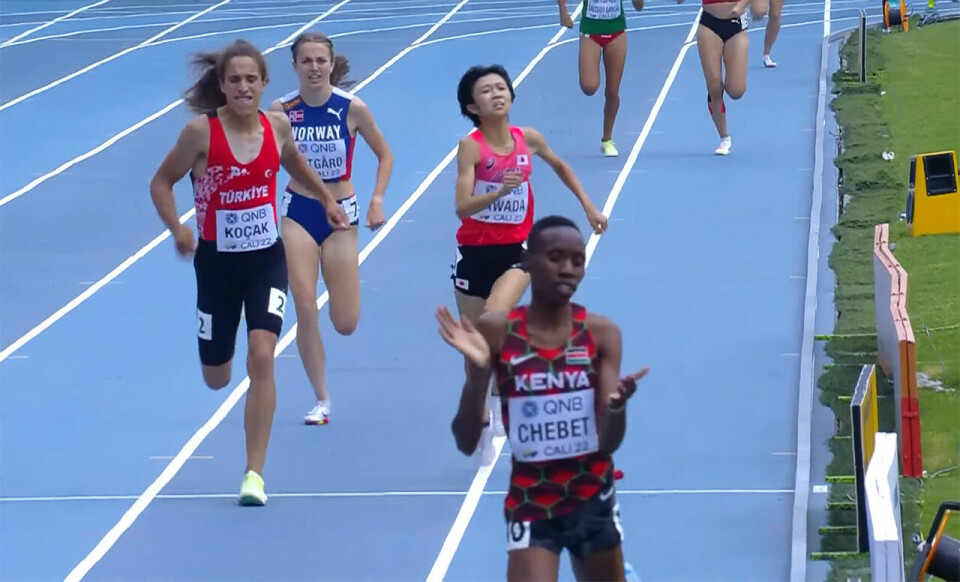 Ingeborg Østgård er klar for VM-finale, mens Ina Halle Haugen røk ut med liten margin 1500m-kvinner-maalgang-Ingeborg-Oestgaard.jpg