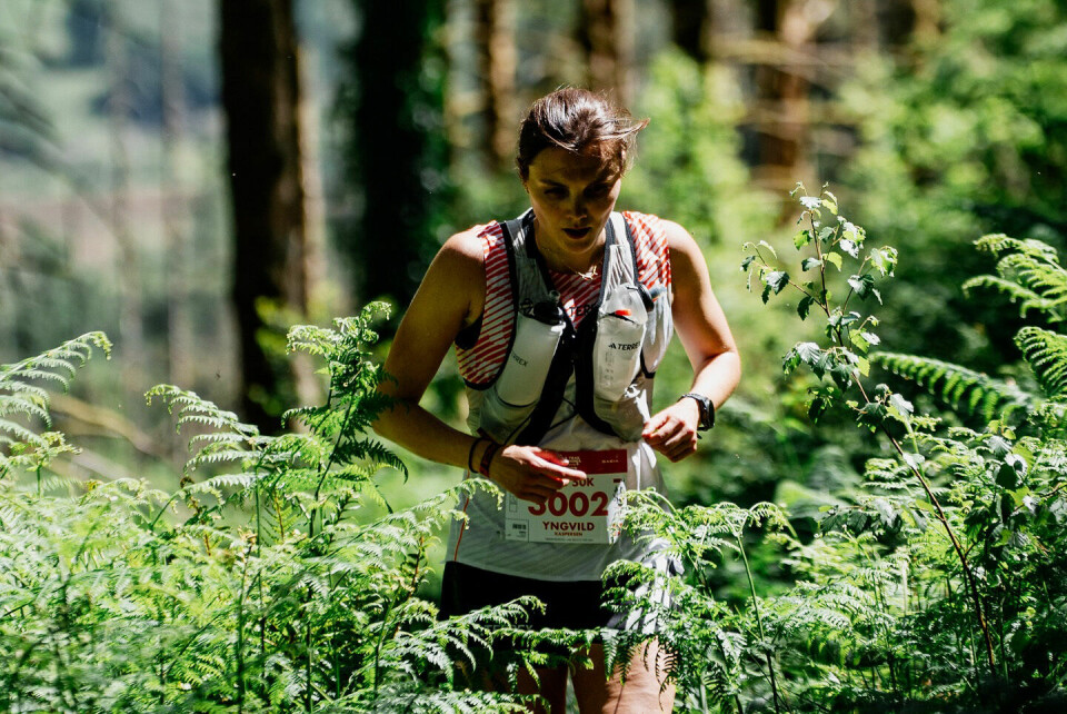 Yngvild Kaspersen fikk en god start på terrengultrasesongen med andreplass i Ultra-trail Snowdonia i Wales. (Foto: arrangøren) Yngvild Kaspersen fikk en god start på terrengultrasesongen med andreplass i Ultra-trail Snowdonia i Wales. (Foto: arrangøren)