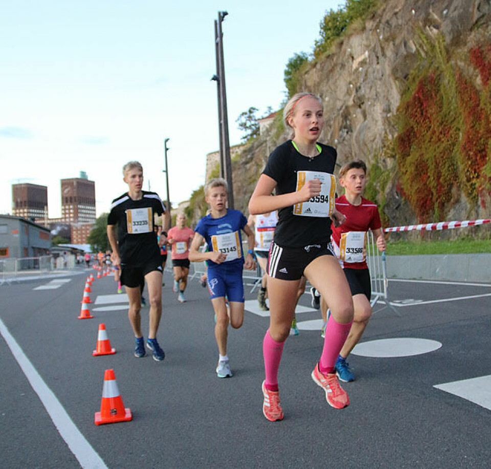 Engevik og Kristiansen vant 3 km i Oslo Maraton Tuva_Brusveen__Jensen_MG_0518.jpg