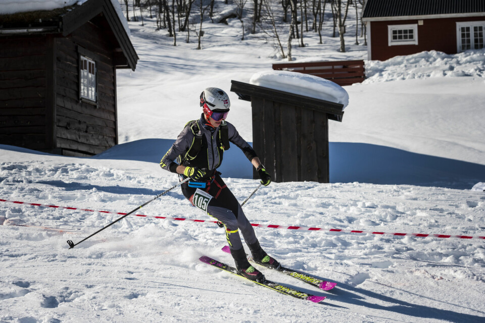 Emelie Forsberg og Kilian Jornet til topps i tidenes Romsdal Rando E.birkeland - trym dalset Loden.jpg