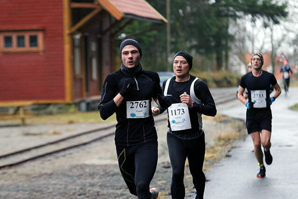 Erlend Nymark Jensen og Therese Falk vant Hans Jacobs Minneløp 1P1A2436.jpg