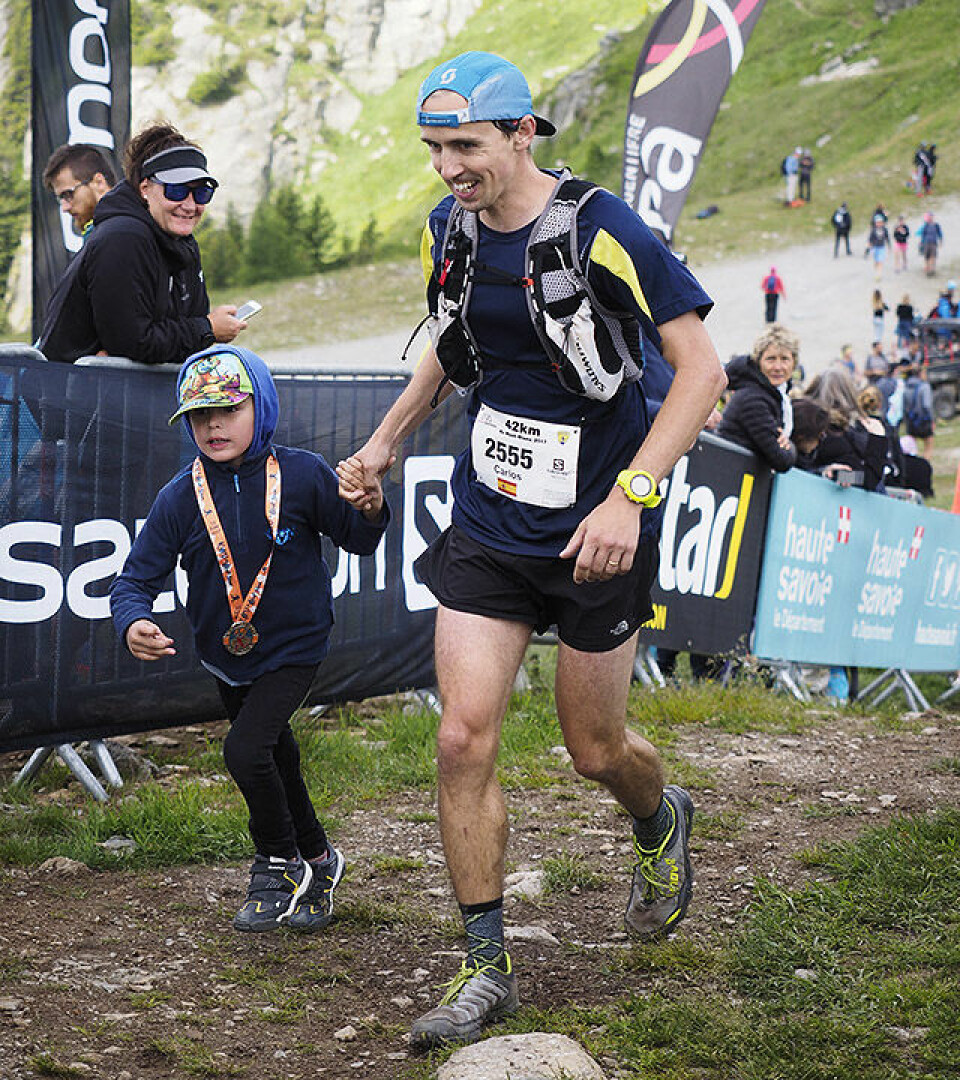 Kilian Jornet vant Mont Blanc Marathon foran Stian Angermund-Vik med-barn_6252653.jpg