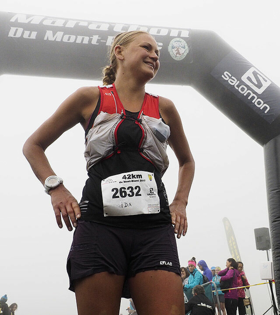Kilian Jornet vant Mont Blanc Marathon foran Stian Angermund-Vik ida-nilsson-maalgang_6252351.jpg