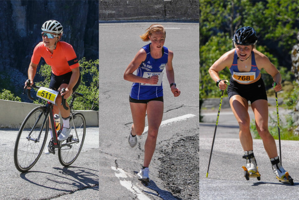 De beste kvinnene: Emma Dyrhovden, Eli Anne Dvergsdal og Hilde Fenne. De beste kvinnene: Emma Dyrhovden, Eli Anne Dvergsdal og Hilde Fenne.