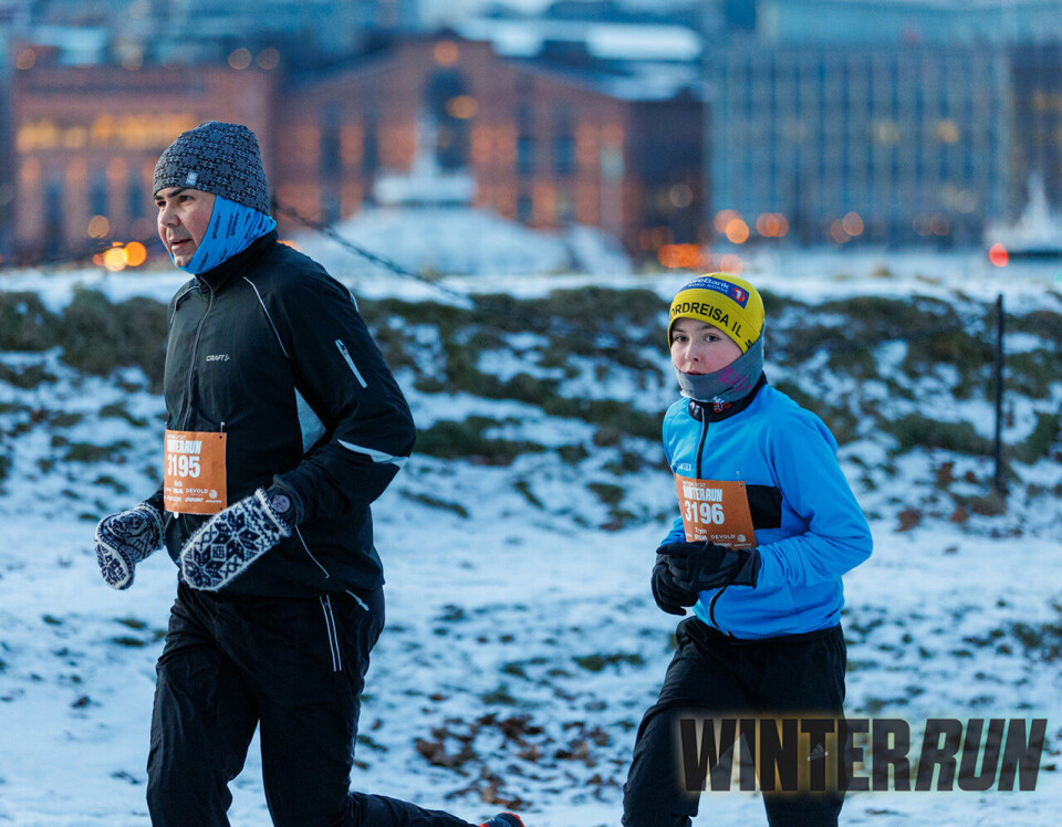 Festlig på og rundt Festningen i Oslo da 819 løp Winterrun Vinterkledt.jpg