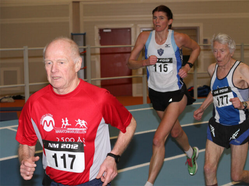 3000 m avsluttet veteran-NM i Bergen