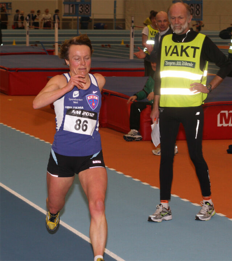 3000 m avsluttet veteran-NM i Bergen