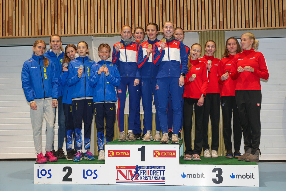 Norsk sølv og bronse for juniorkvinnene i Nordisk mesterskap 1U9A6007.jpg
