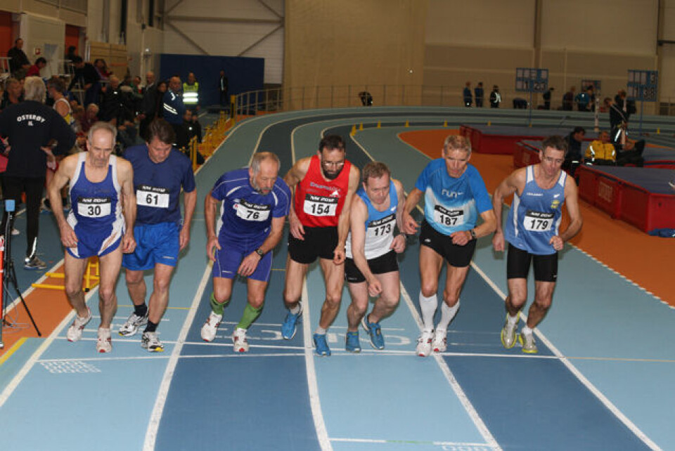 3000 m avsluttet veteran-NM i Bergen