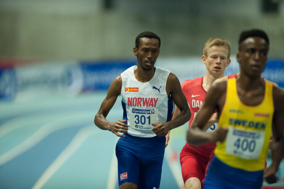 Mens norske løpere gjerne har brakt de svenske litt ut av fokus, har Suldan Hassan (til høyre) og ni andre svenske løpere i vinter klart ei tid under 8 minutter på 3000 m - mot ingen norske. (Arkivfoto: Helge Langen) Mens norske løpere gjerne har brakt de svenske litt ut av fokus, har Suldan Hassan (til høyre) og ni andre svenske løpere i vinter klart ei tid under 8 minutter på 3000 m - mot ingen norske. (Arkivfoto: Helge Langen)