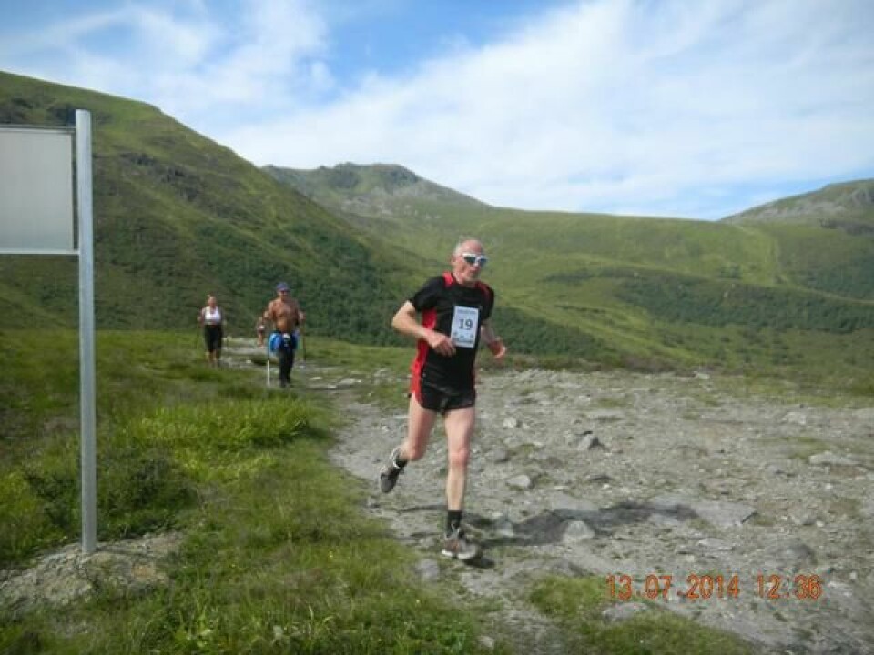 Ny løyperekord av Johan Bugge i Melen Opp Arvid_Terje_Hjelseth