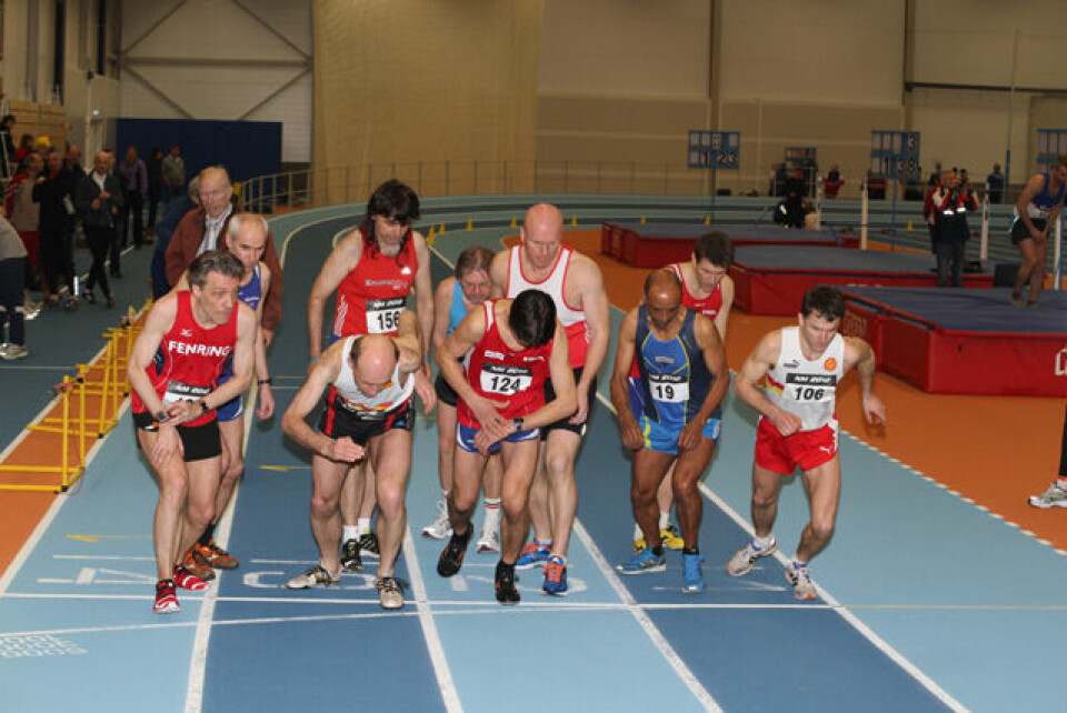 3000 m avsluttet veteran-NM i Bergen