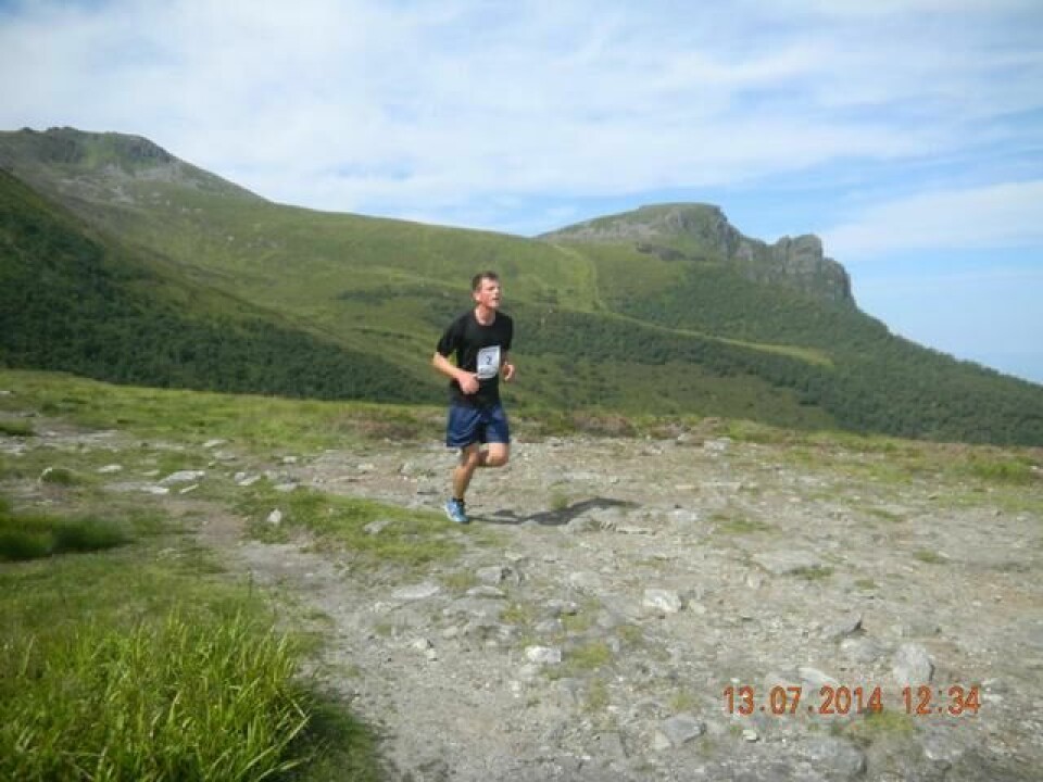 Ny løyperekord av Johan Bugge i Melen Opp Bjoernar_Gundersen