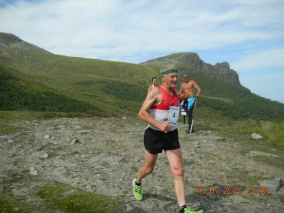 Ny løyperekord av Johan Bugge i Melen Opp Bjoern_Malme