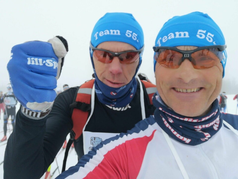Helt tåkelagt i Troll Ski