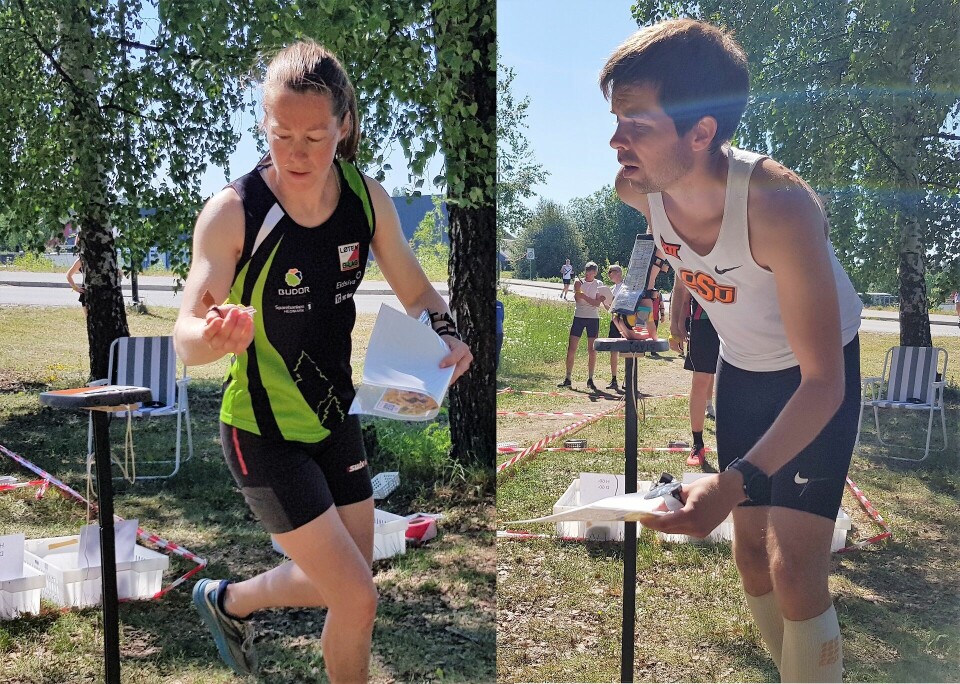 Emilie Westli Andersen og Vegard Ølstad Dalberg vant KM sprint. (Foto: Stein Arne Negård) Emilie Westli Andersen og Vegard Ølstad Dalberg vant KM sprint. (Foto: Stein Arne Negård)