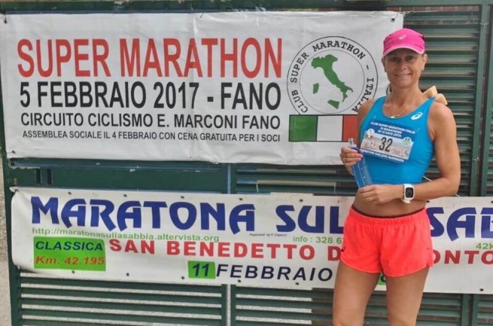 Kristine Gjelsvik Rønningen er i gang med sin største løpsutfordring til nå. (Foto: Privat) Kristine Gjelsvik Rønningen er i gang med sin største løpsutfordring til nå. (Foto: Privat)