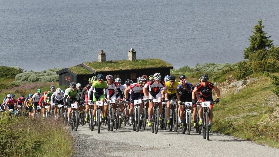 Teten i Reinabakken i et av de største utgavene av Sjusjørittet i 2015. (Foto: Rolf Bakken) Teten i Reinabakken i et av de største utgavene av Sjusjørittet i 2015. (Foto: Rolf Bakken)