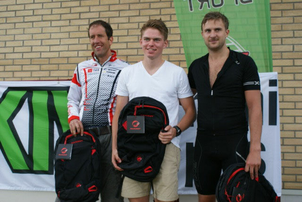 Hof Toppers Duathlon sykkel og løp kombinasjon i Vestfold Premiepallen_Olsen_Allmenningen_Floeng_DSC04329