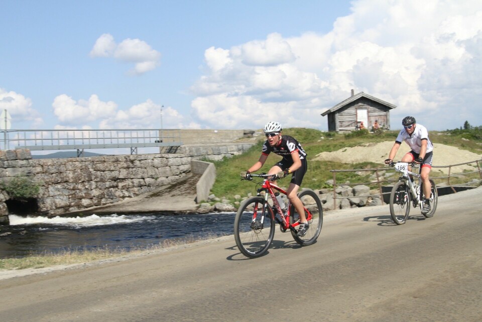 10-årsjubileum i Sjusjørittet lørdag 29. juli Kroksjøbrua 2014.JPG