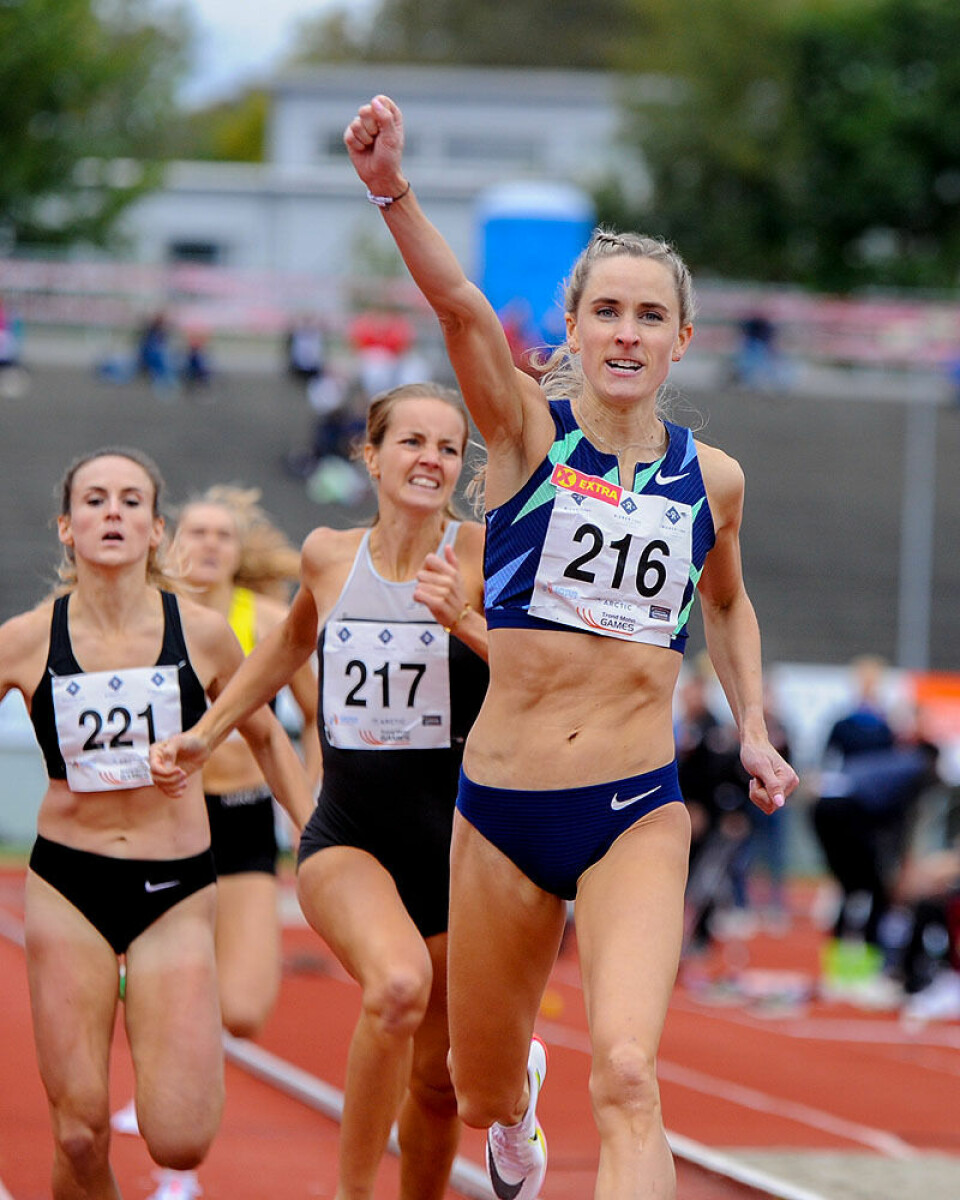 Karsten Warholm var mest populær i Trond Mohn Games 02_600m_kvinner.jpg