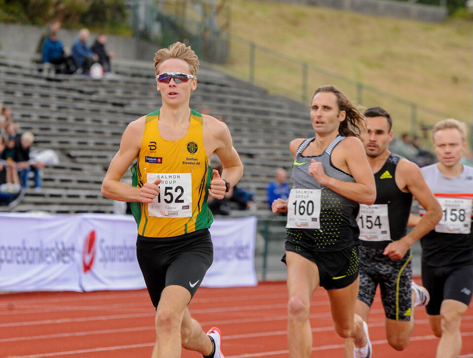 Karsten Warholm var mest populær i Trond Mohn Games 01_1500m_menn.jpg