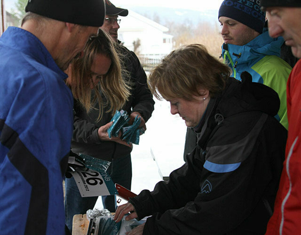 Skybrudd hindret ikke rekorddeltakelse