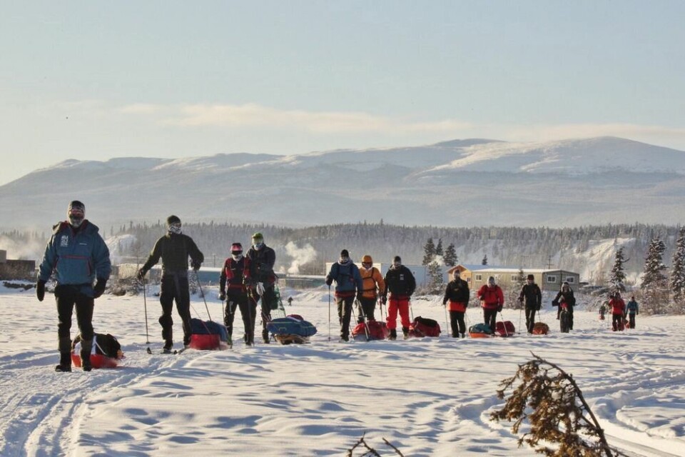50 mil i 50 minus - Yukon Arctic Ultra Yukon_Arctic_start