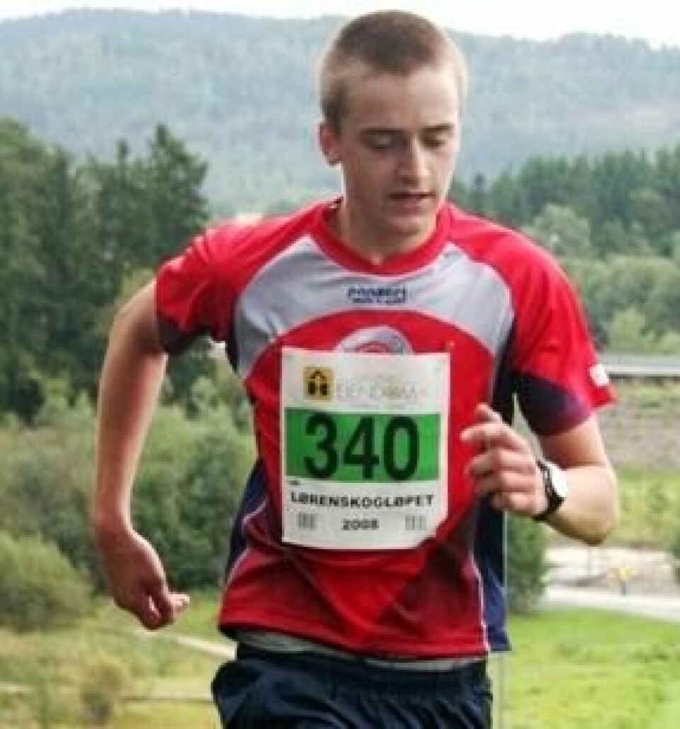 Bendik klart raskest på 1500 meter