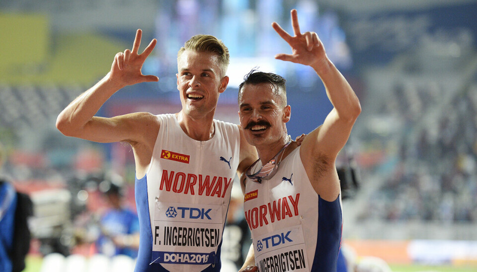 Henrik og Filip Ingebrigtsen vil bli å finne på Bislett Stadion til lørdag.