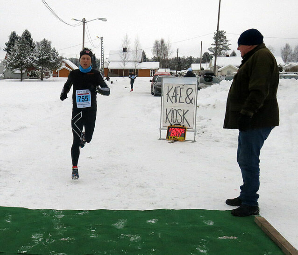 Kristiansen og Foss vant på Haga ABIK-Nes_10km-1Februar2014-Andremann.jpg