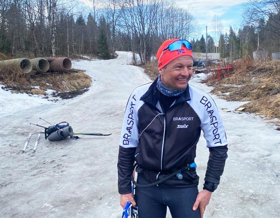 Vinteren begynner å synge på siste verset i lavlandet østafjells, men Henrik Sollie fra Asker fikk utnytta den godt. (Foto: privat) Vinteren begynner å synge på siste verset i lavlandet østafjells, men Henrik Sollie fra Asker fikk utnytta den godt. (Foto: privat)