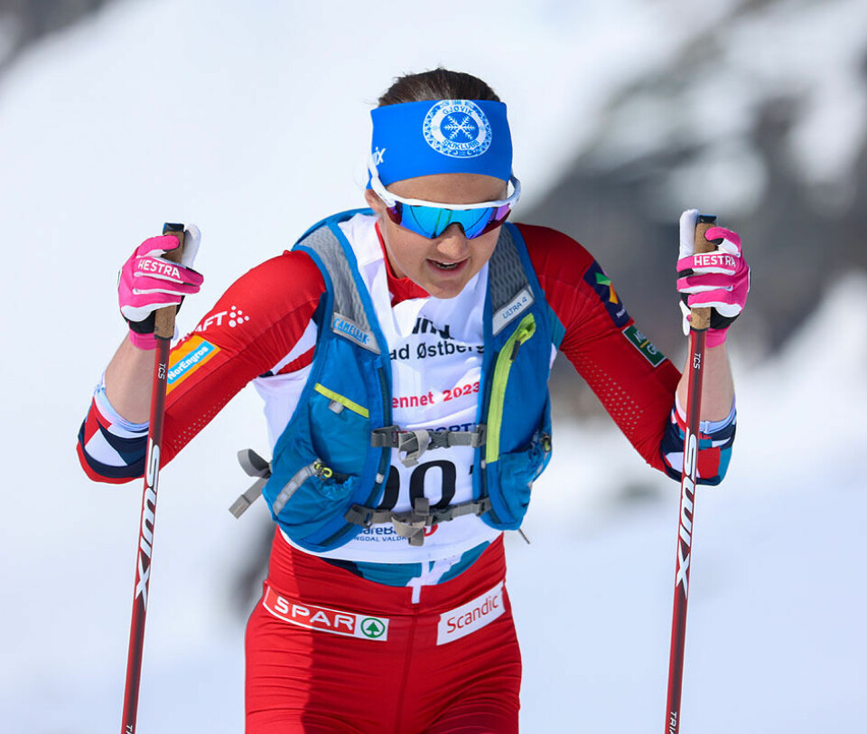 Ingvild Flugstad Østberg og Pål Golberg ble vinnere av Skarverennet 1U9A7136.jpg