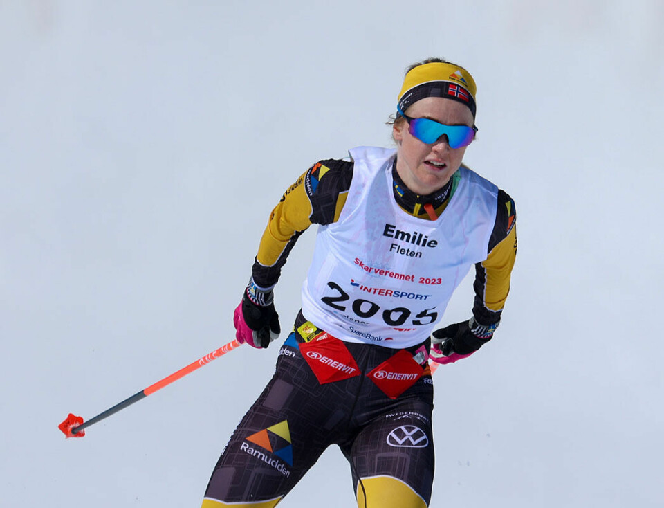 Ingvild Flugstad Østberg og Pål Golberg ble vinnere av Skarverennet 1U9A7164.jpg