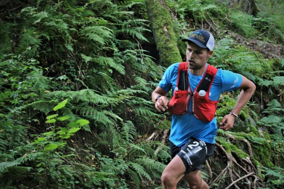 Tobias Dahl Fenre vant som ventet førsteutgaven av Grenland Ultra Trail 47 km. (Foto: Irvin Kilde) Tobias Dahl Fenre vant som ventet førsteutgaven av Grenland Ultra Trail 47 km. (Foto: Irvin Kilde)