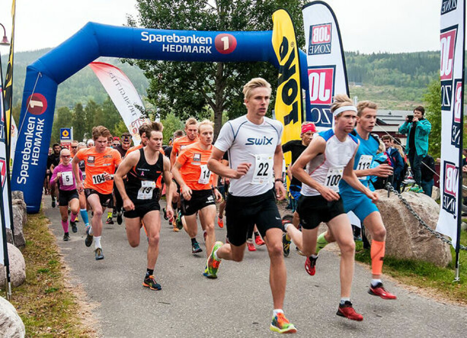Ny opptur for Espen Rusten i Trysil 1132 Motbakkeløp Start_Gammelbrua.jpg